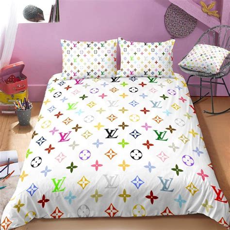 louis vuitton bed sheet|louis vuitton print bedding.